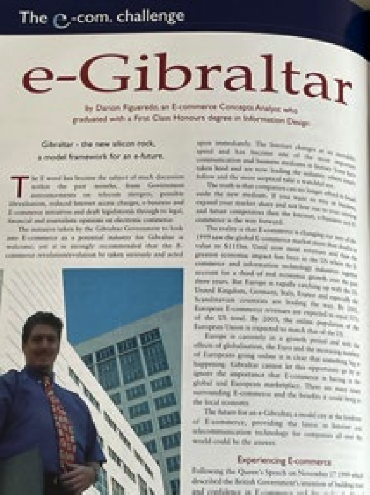Gibraltar embraces early digital technology in 2000