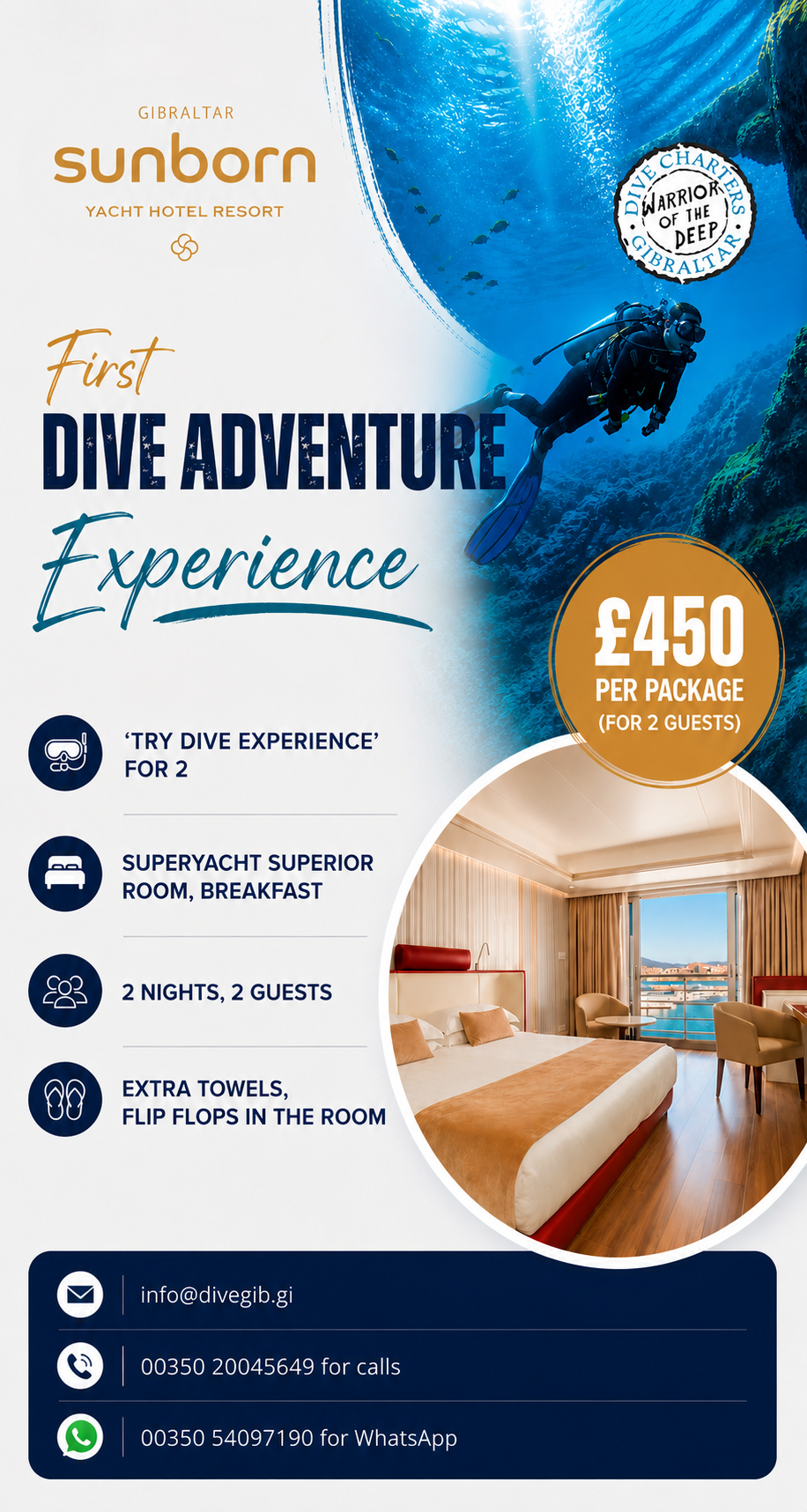 Sunborn First Dive Adventure Experience